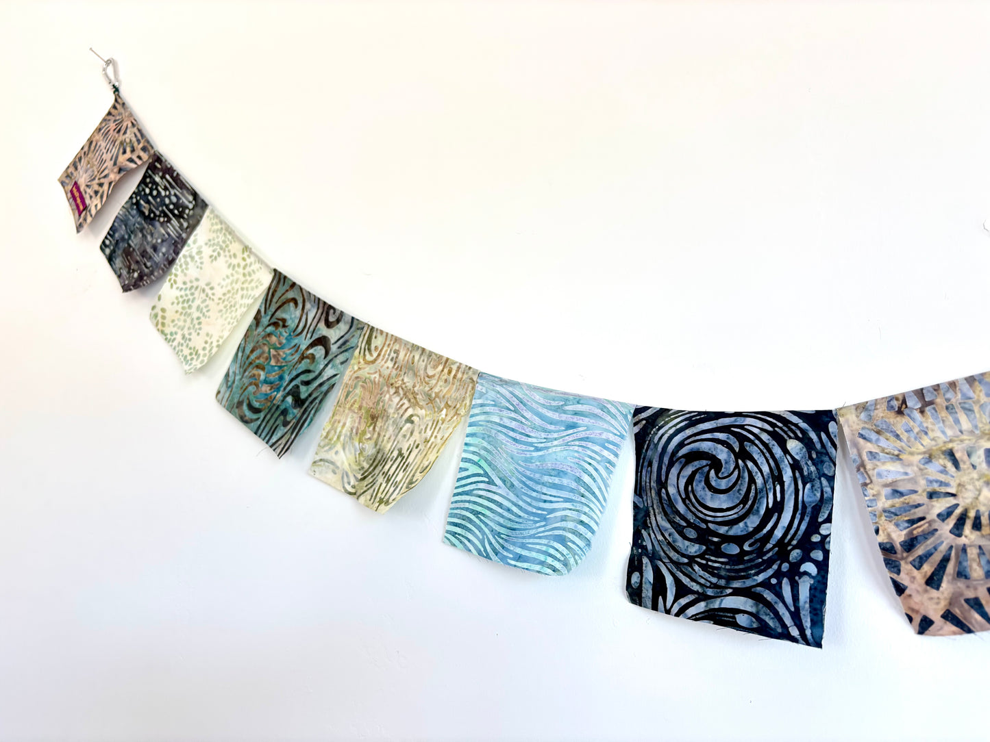 Rainy Day Grey Prayer Flags for Garden