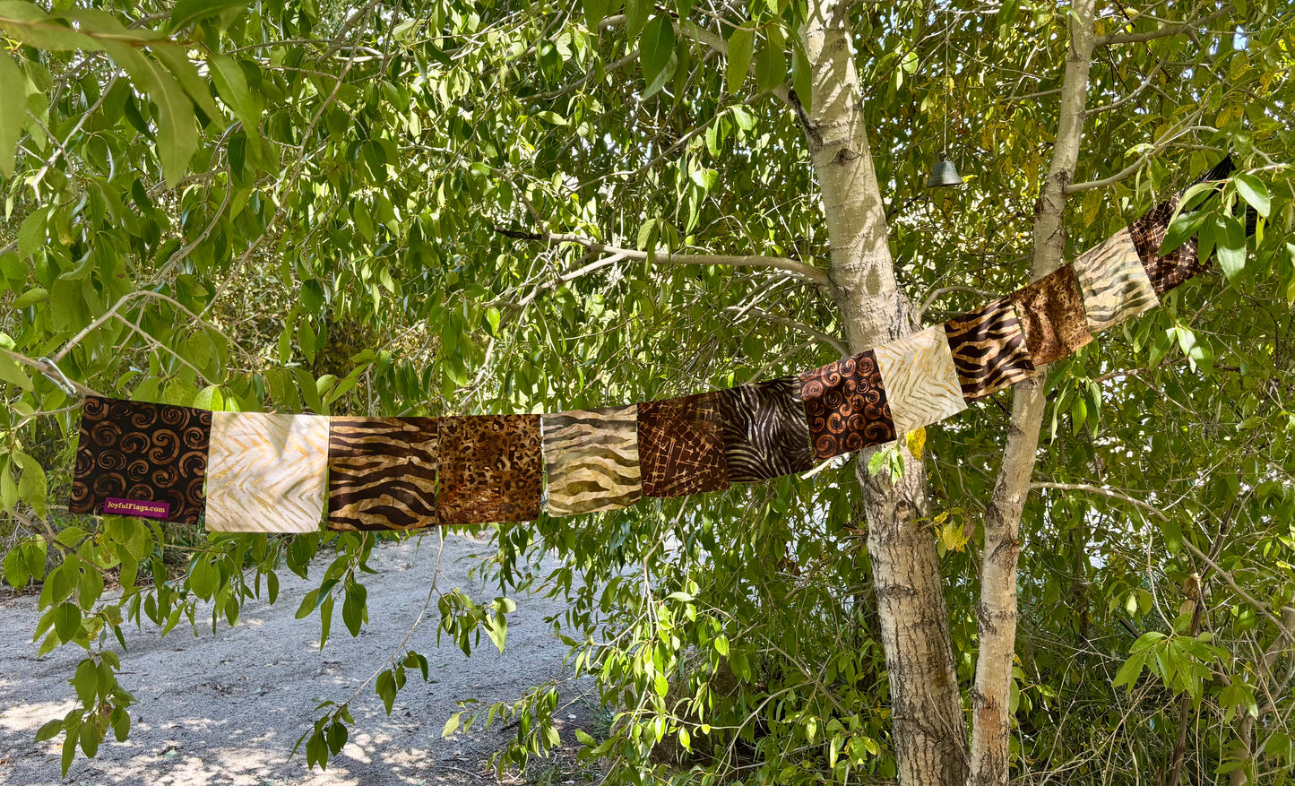 Animal Print Prayer Flags