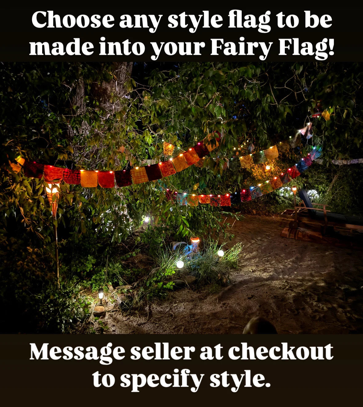 Fairy Light Flags
