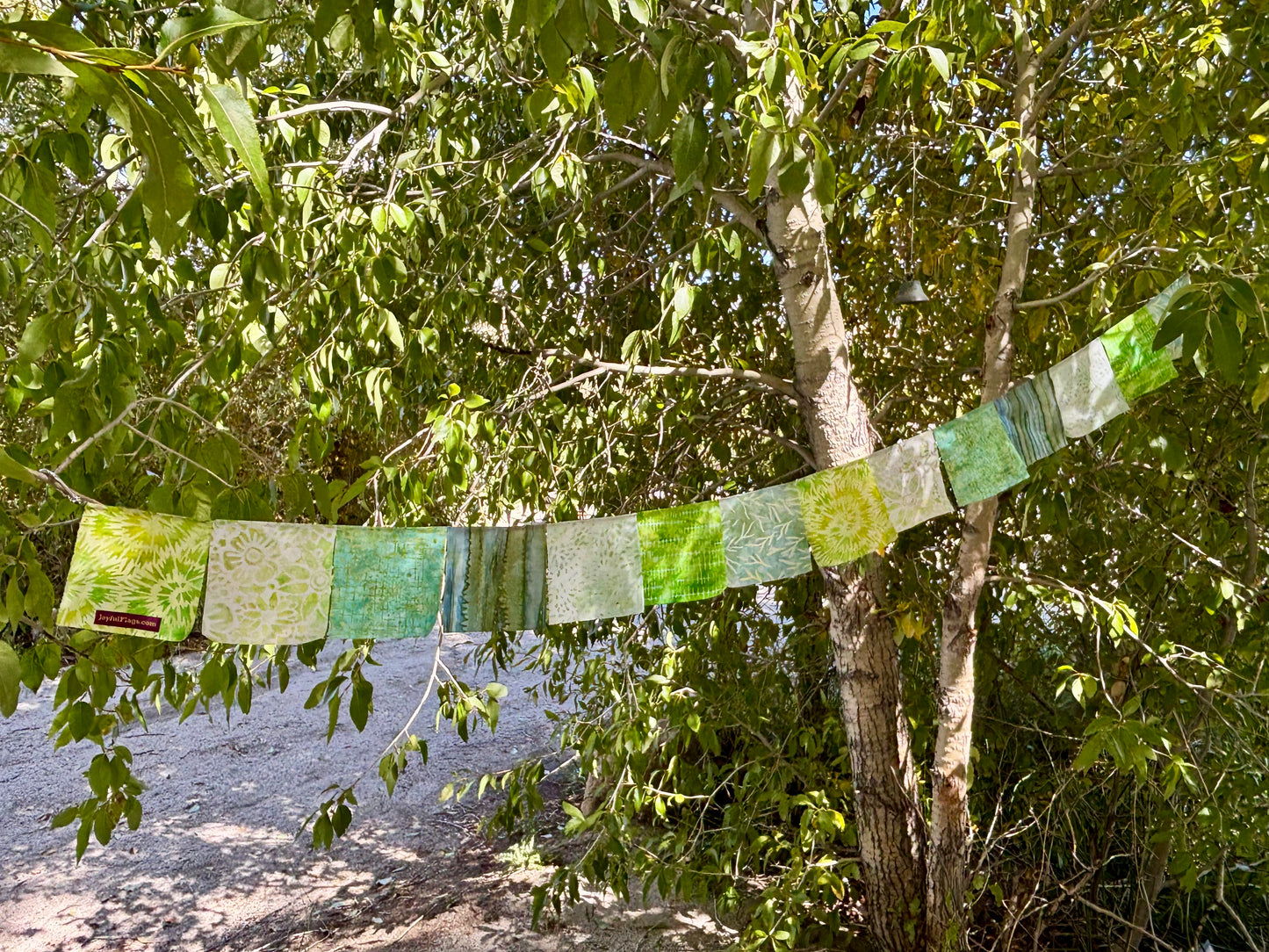 Greenhouse Decor Prayer Flags