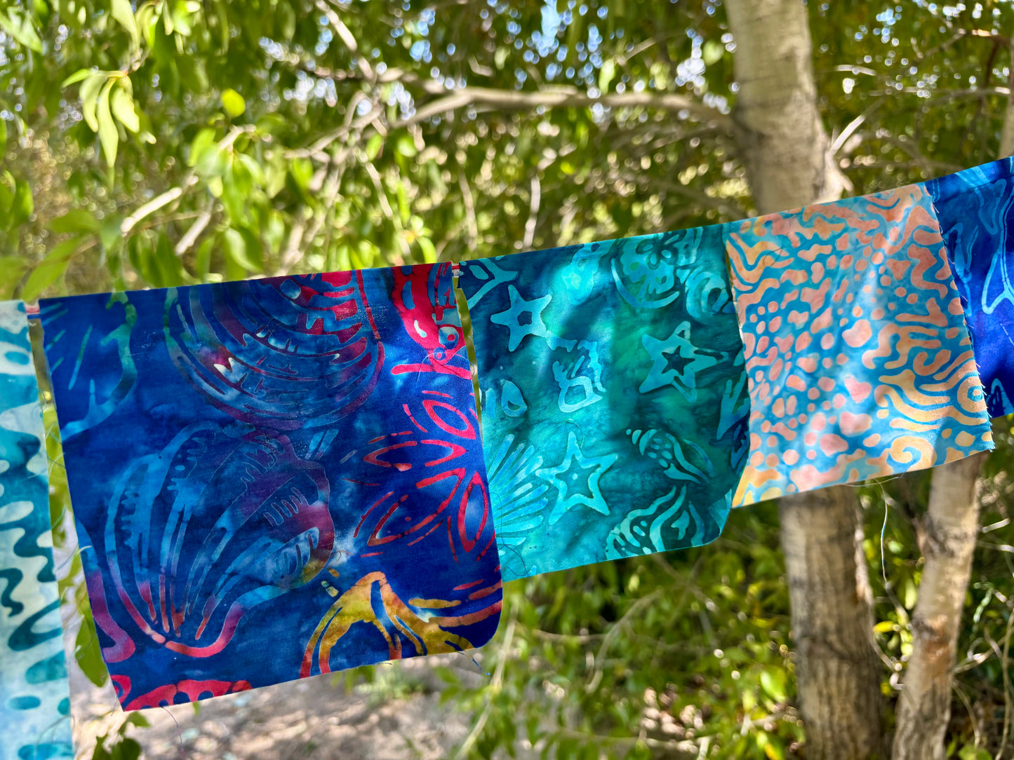 Ocean Themed Prayer Flags