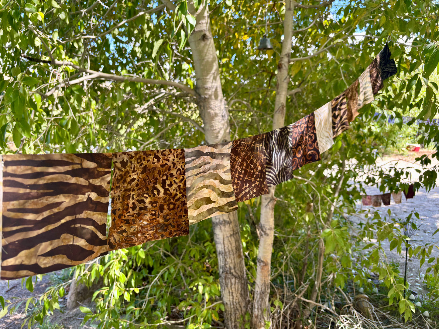 Animal Print Prayer Flags