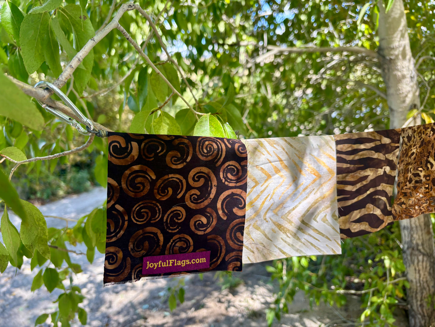 Animal Print Prayer Flags